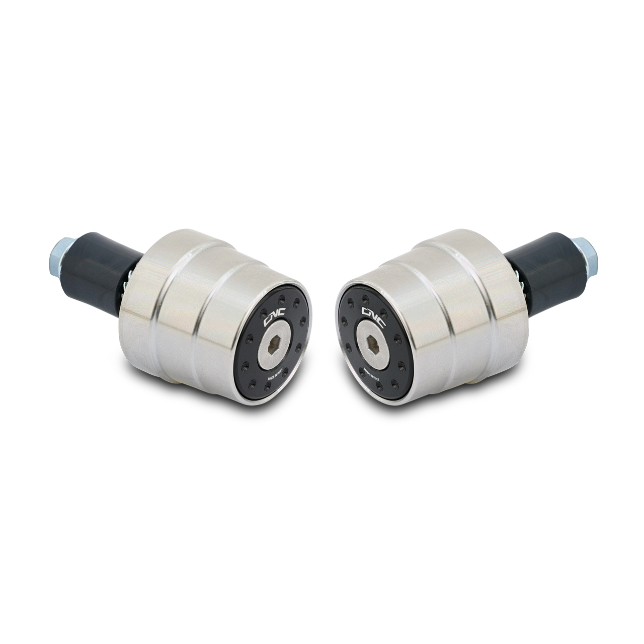 CNC Racing Handlebar Ends Stainless Steel Bi-Color
