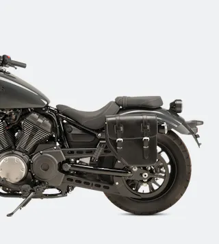 Alforge Direito CustomAcces Ibiza (com Placa Metálica) Inclui Suporte Preto