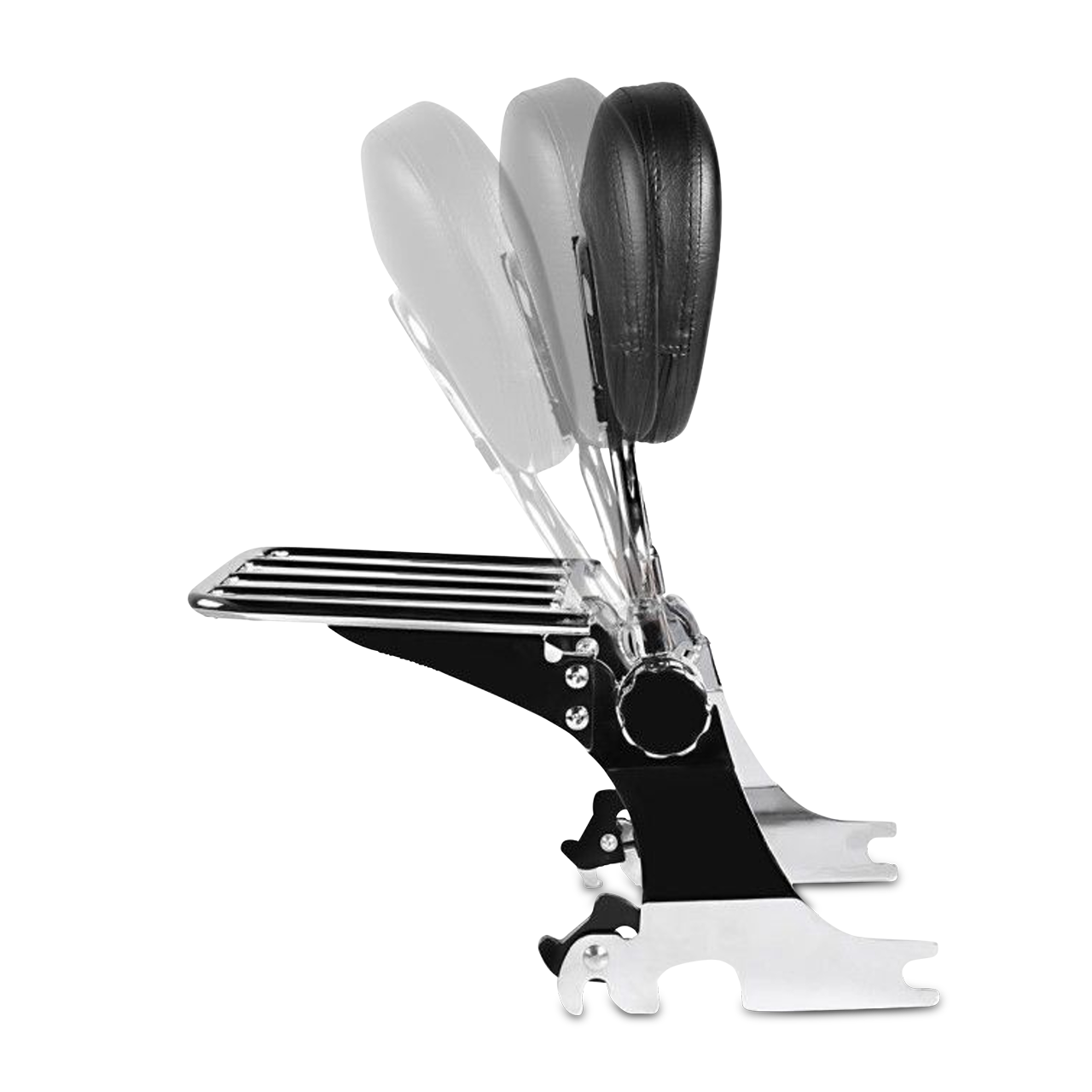 CustomAcces Luxus Sissy Bar Chrome