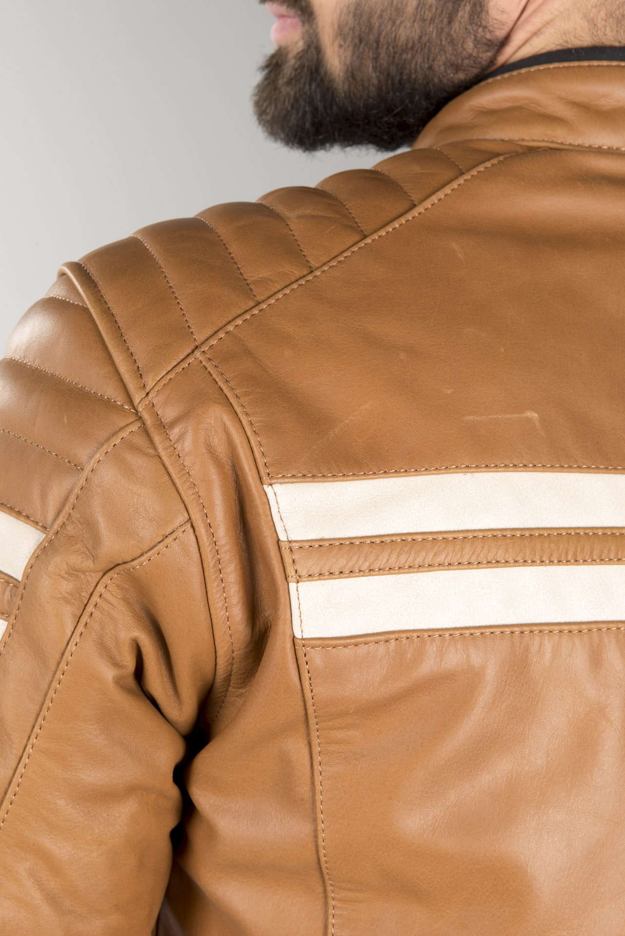 MC Jakke Segura Stripe Brun Beige Nå 6% Du sparer xlmoto.no MC Jakke Segura Stripe Brun Beige Nå 6% Du sparer xlmoto.no
