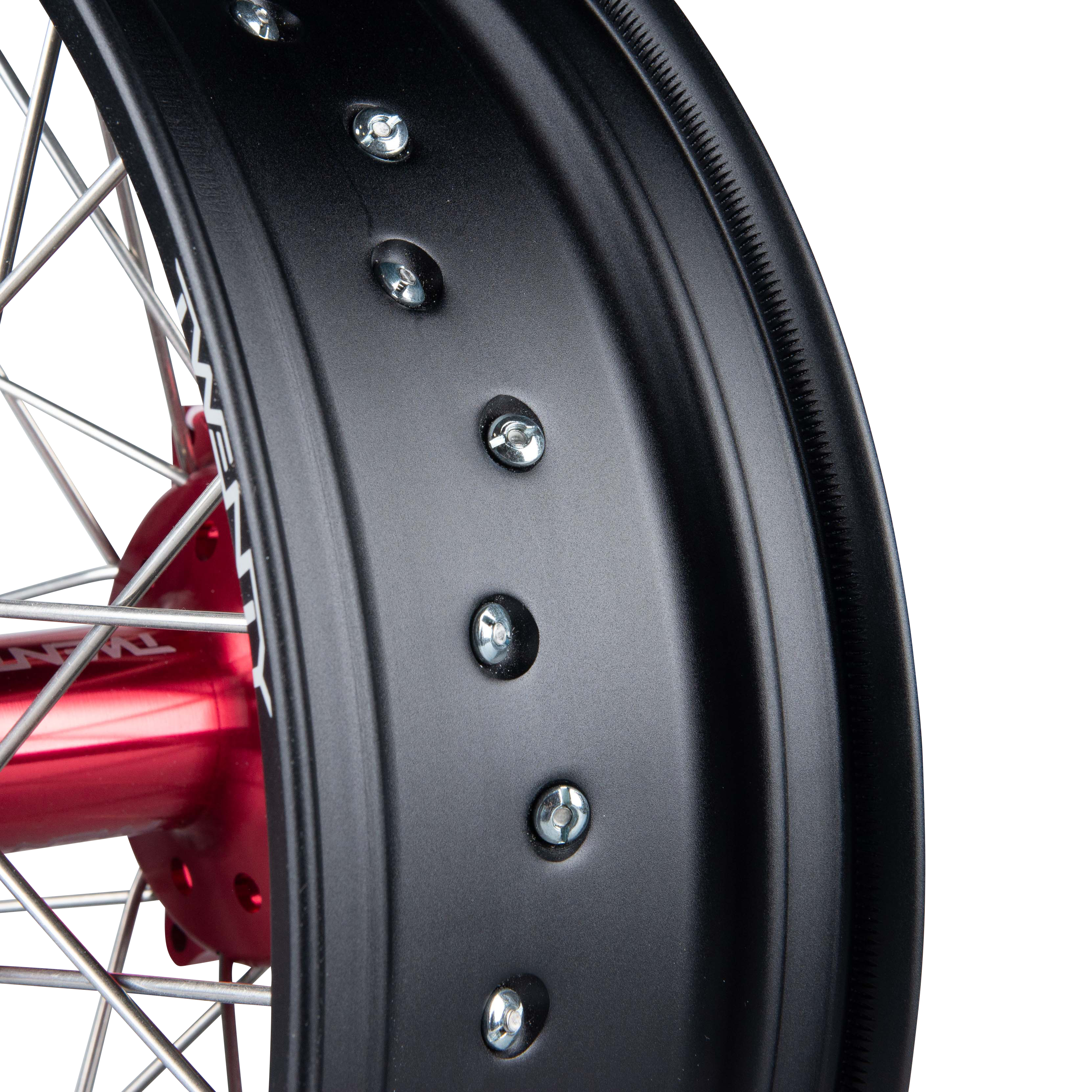 Twenty Supermotard Rear Wheel Black-Red 17"