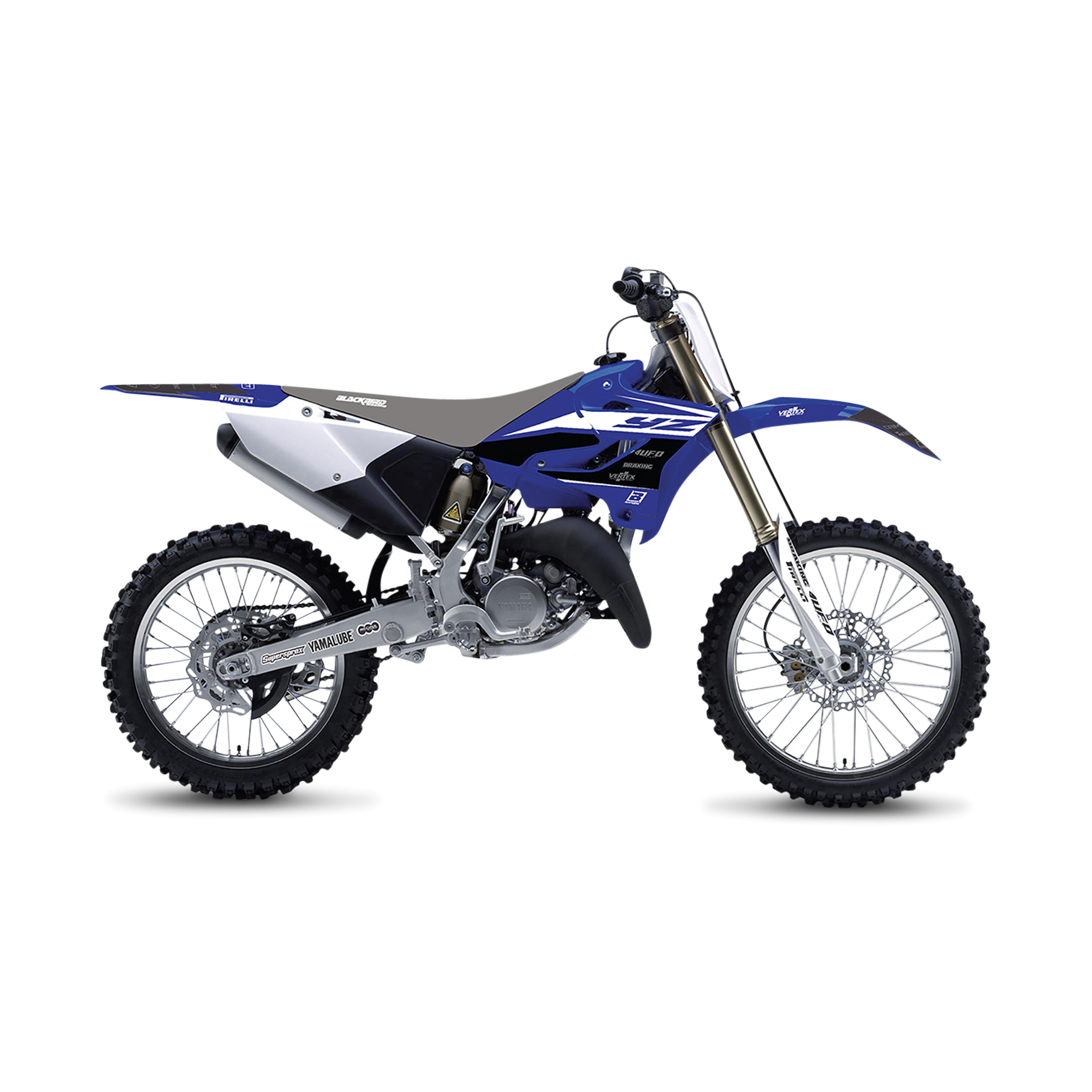 Kit de Adhesivos Blackbird Replica Racing 19 Azul-Negro-Blanco