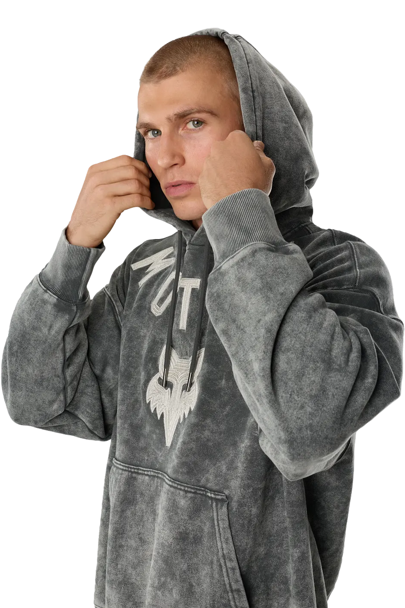 Felpa Pesante con Cappuccio FOX Moto-X