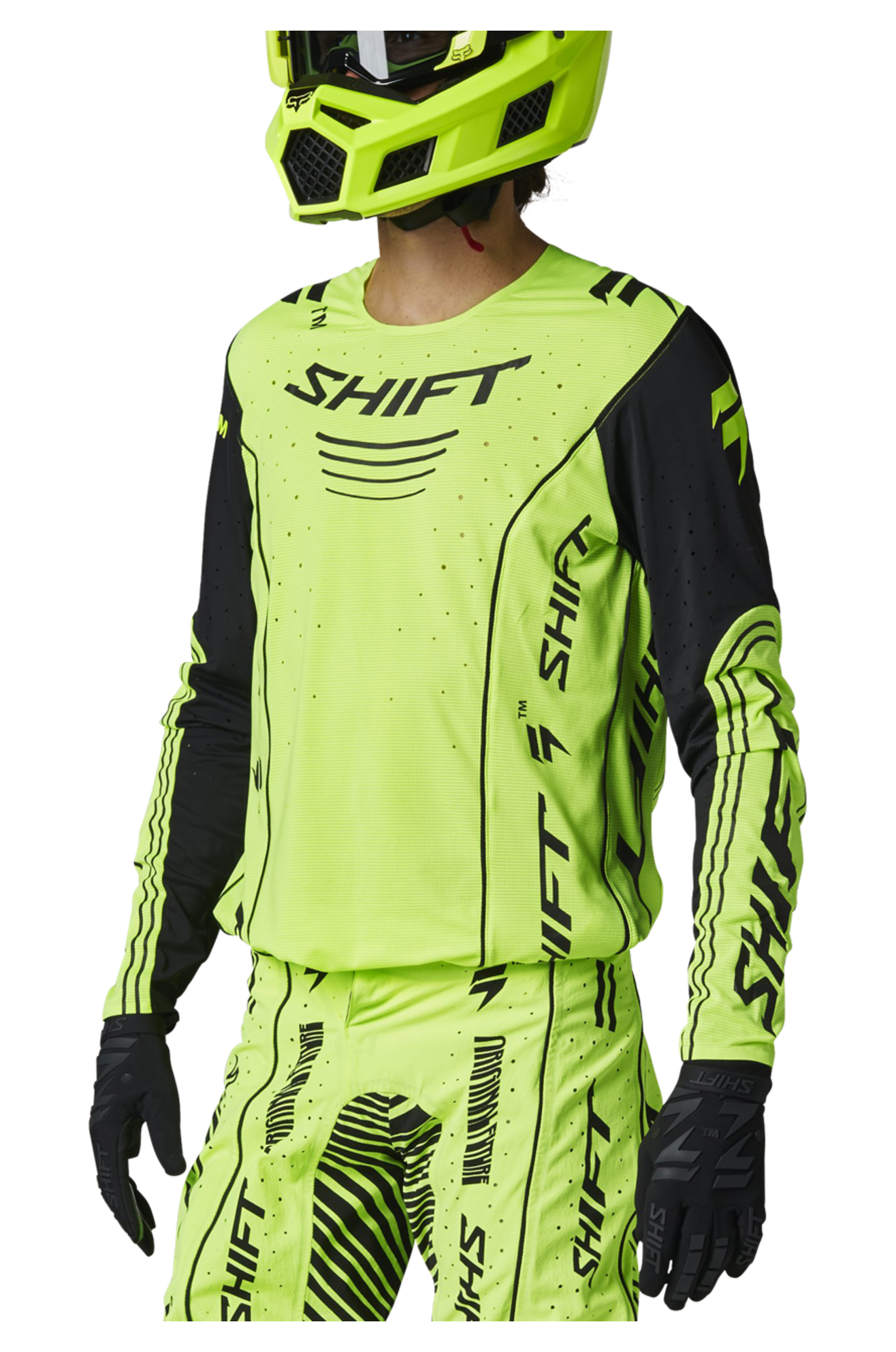 edit clothing 24a/w サイズ2 新品未使用　スキッパー Shift Blue Label Cuda MX Jersey | 24MX