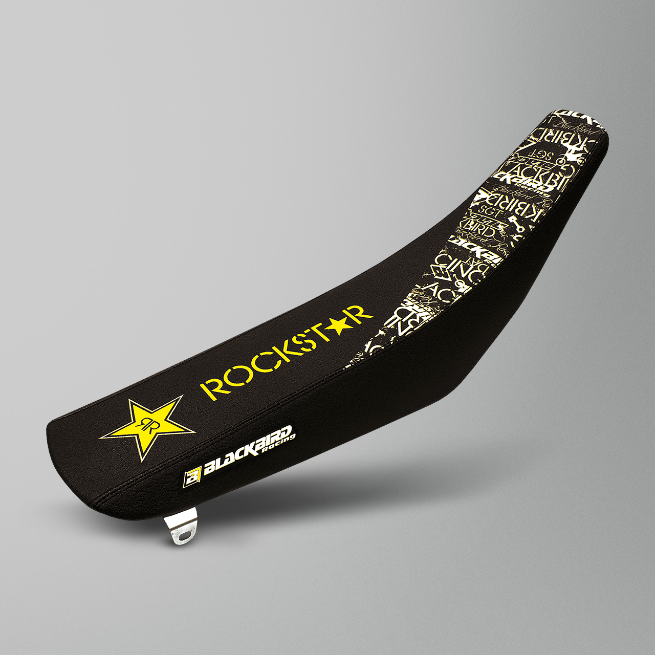 Blackbird Rockstar Energy Complete Decal Kit with Seat Cover Green-Black-Yellow