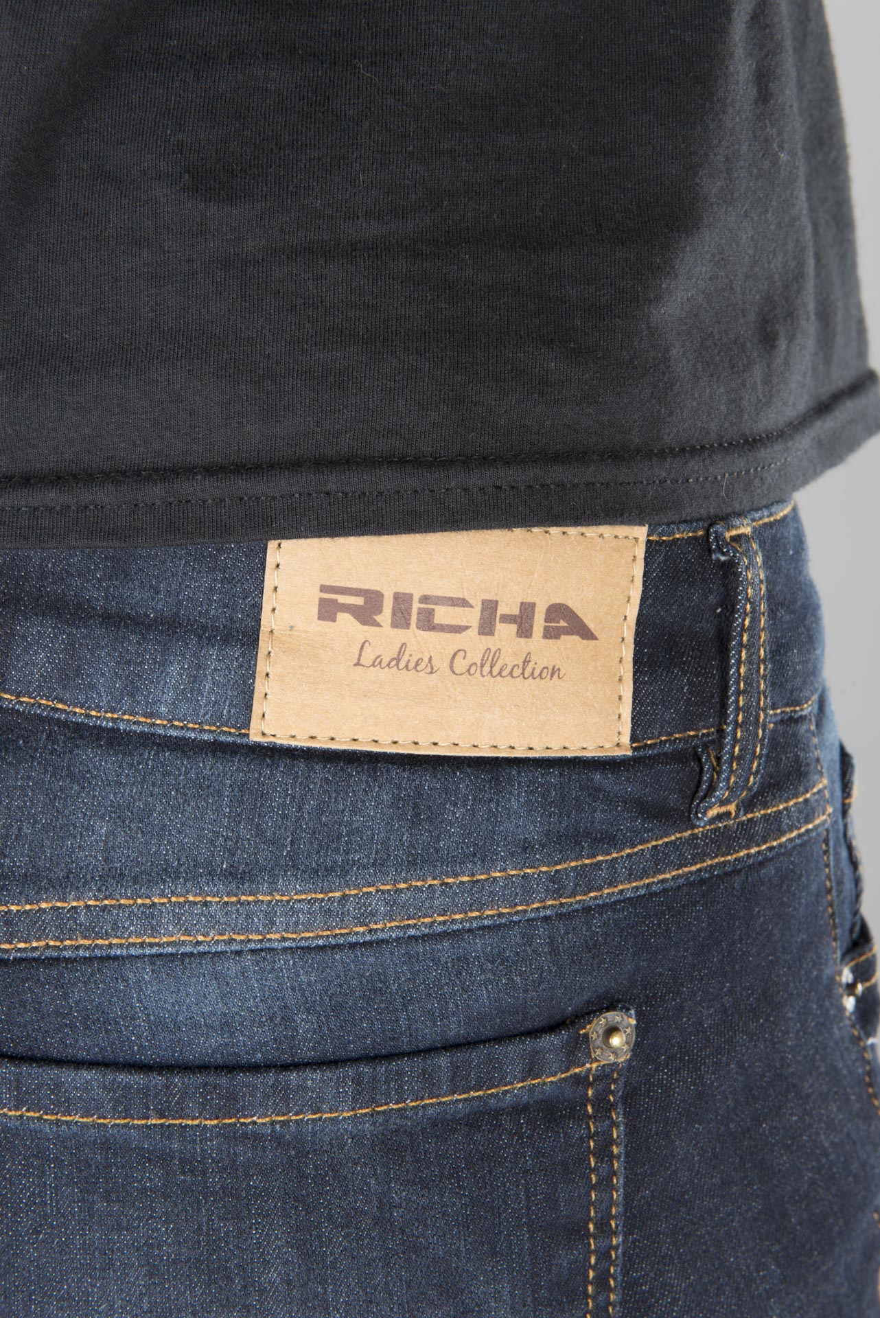 MC Bukse Richa Skinny Marine Blå Dame Laveste prisgaranti MC Bukse Richa Skinny Marine Blå Dame Laveste prisgaranti