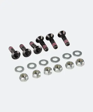 Achtertandwielbouten 6-pack Twenty Zwart