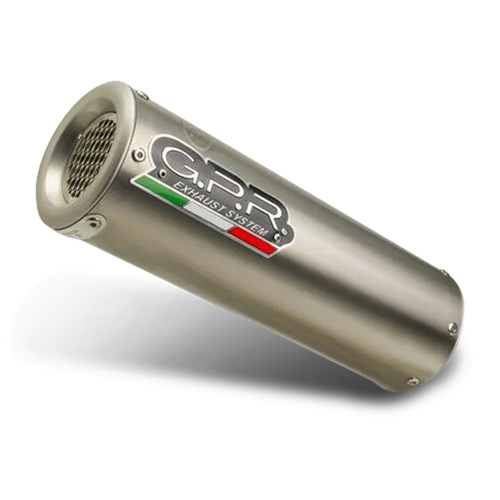 Slip-On Uitlaat G.P.R M3 Catalyzed Zwart Titanium