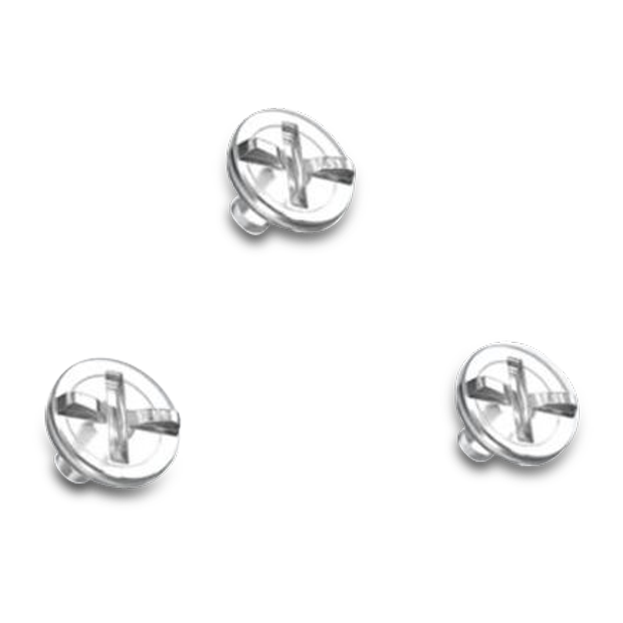 Kit Tornillos Visera Casco de Cross Airoh Twist 3 Negros 