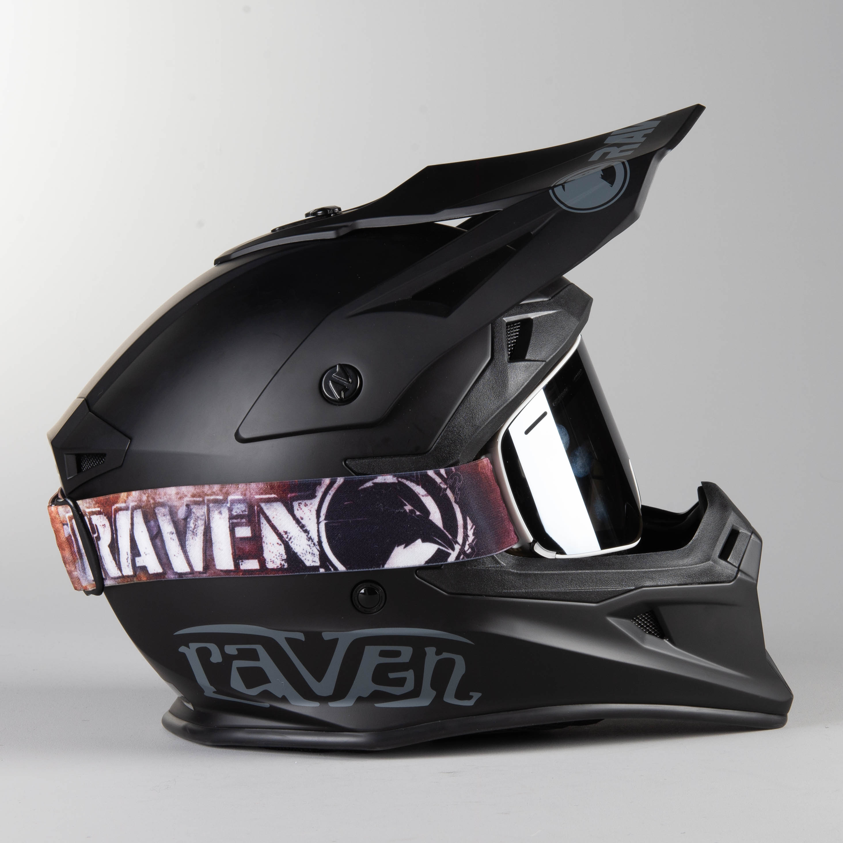 Raven Edge VentMax Magnetic Desert Storm Mirror Snowmobile Goggles