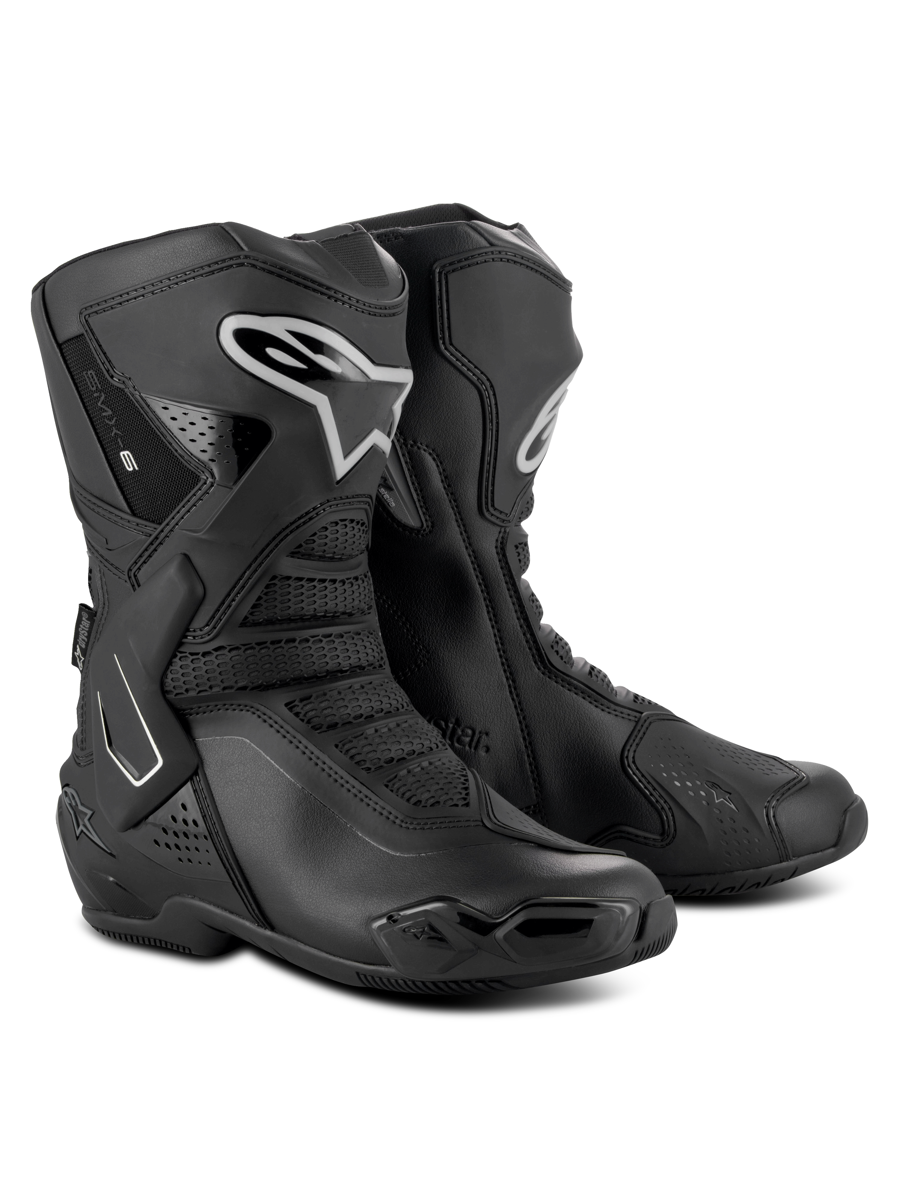 MC-Støvler Alpinestars Stella SMX-6 V3 Drystar Dame Svart-Sølv