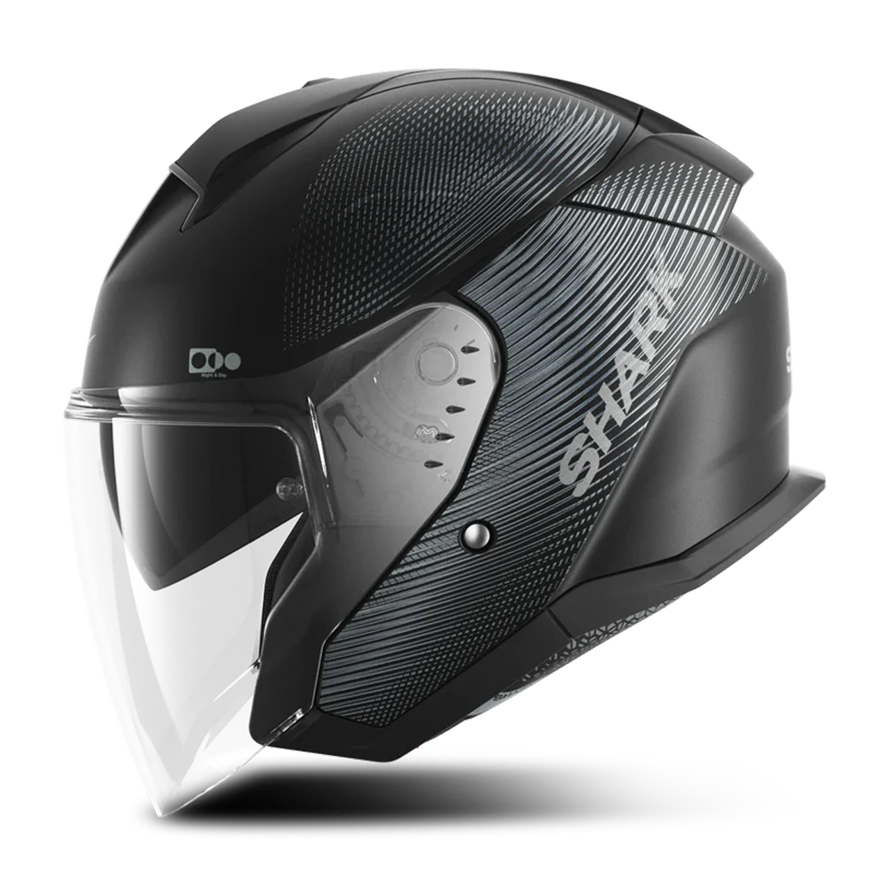 Casque Jet Shark Skwal Jet SP Lyne