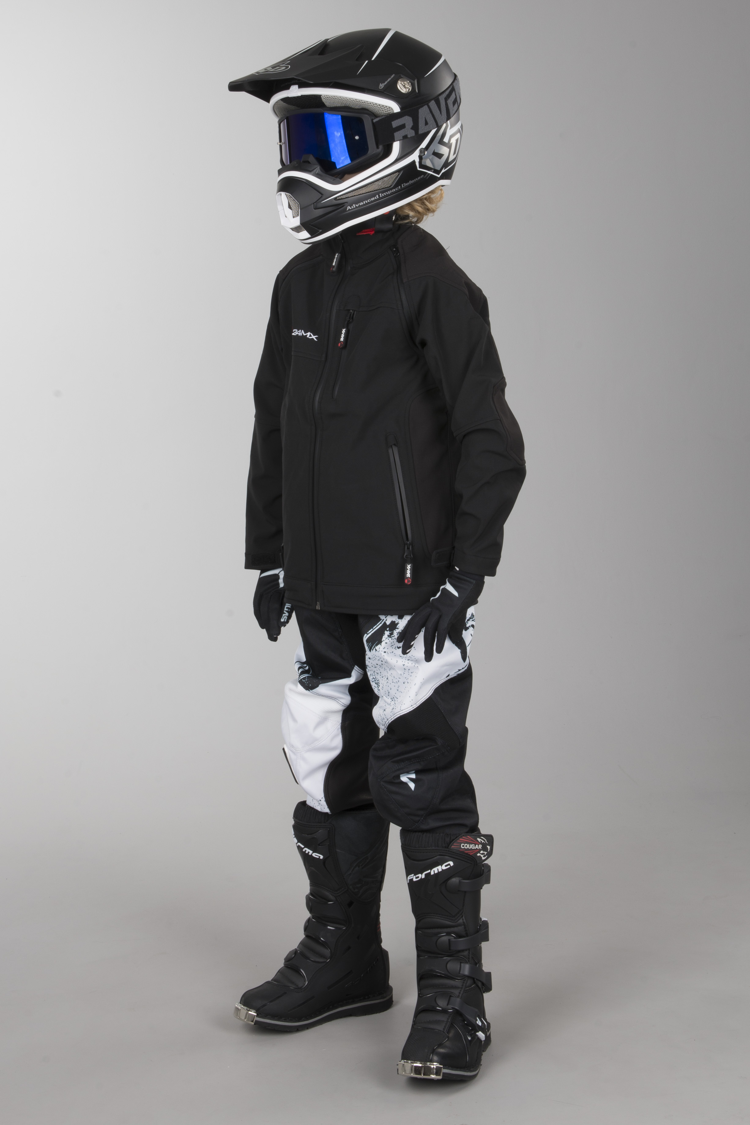 Chaqueta Softshell 24MX Team con Mangas Extraíbles Niño