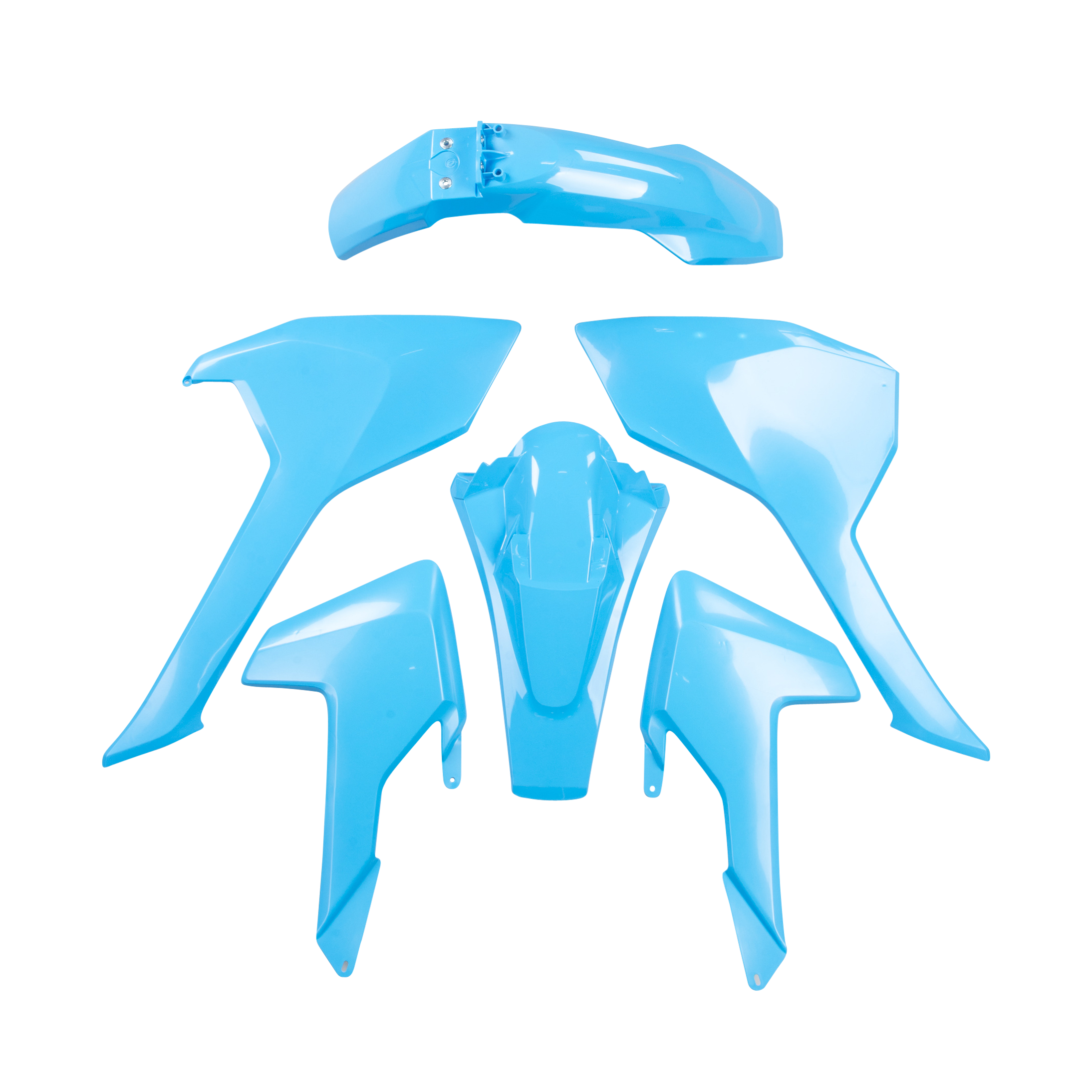 Acerbis Husqvarna Plastic Kit Light Blue Now 21 Savings 24mx.co.uk