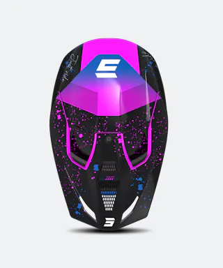 Pico de Casco de Cross para Niño Shot Furious Matrix