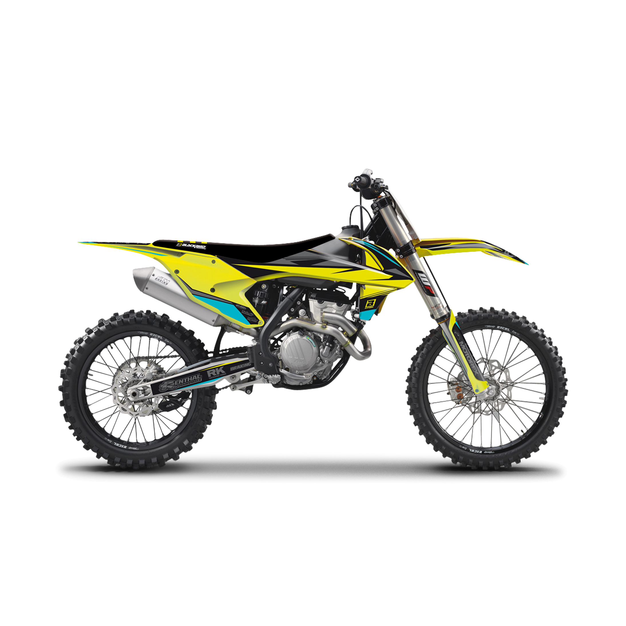 Blackbird Complete Kit with Plastics, Decals & Seat Cover Stealth Decal Kit Yellow
