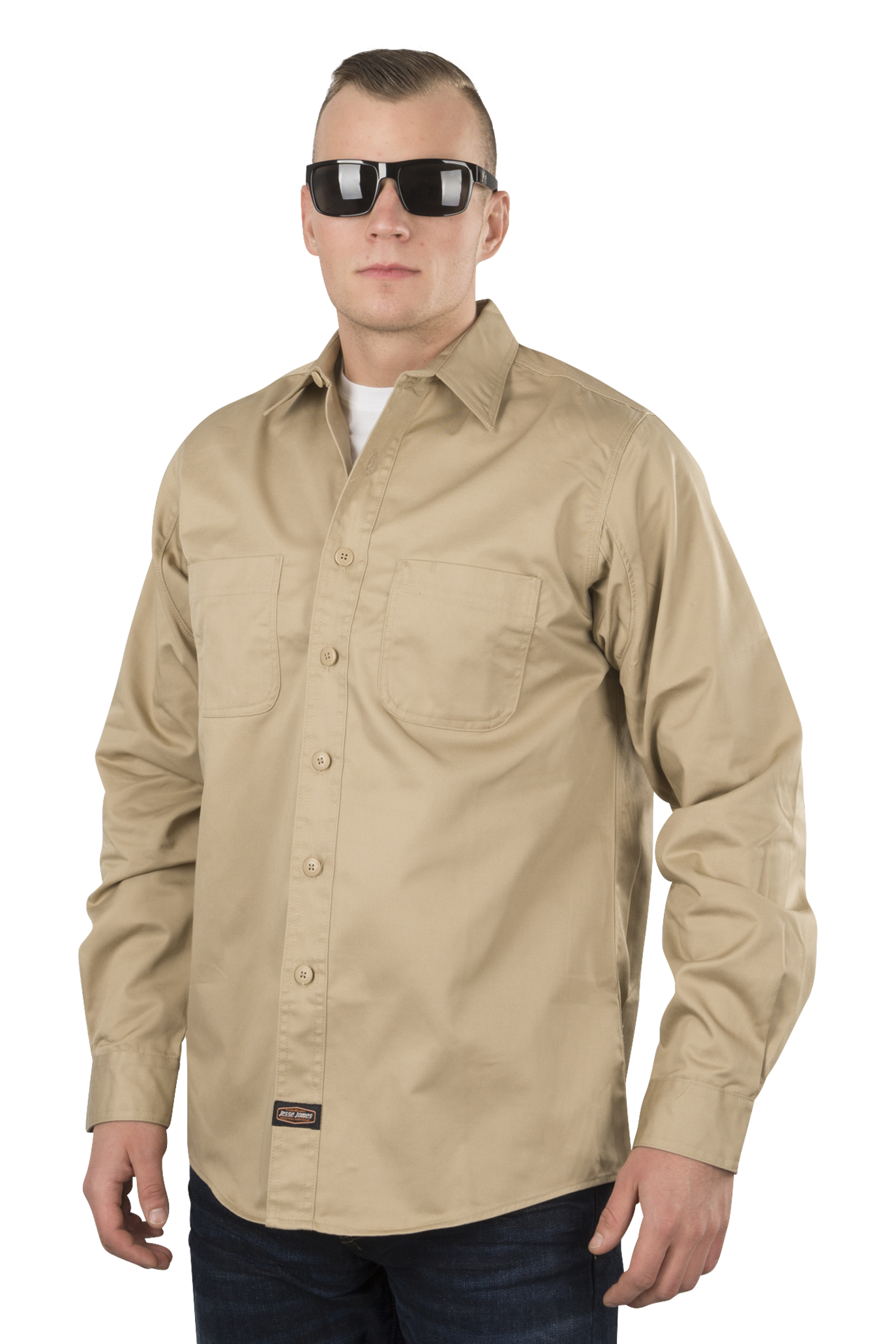 Camisa West Coast Choppers Jesse James Heavy Duty Work