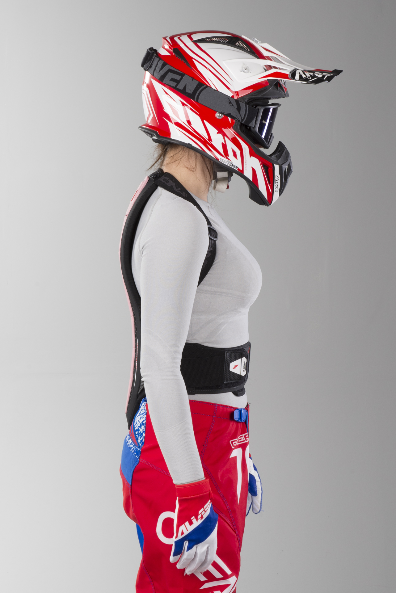 Zandonà Hybrid Pro x7 Back Protector Pink