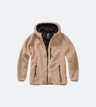 Μπουφάν Brandit Teddyfleece με Κουκούλα Γυναικείο