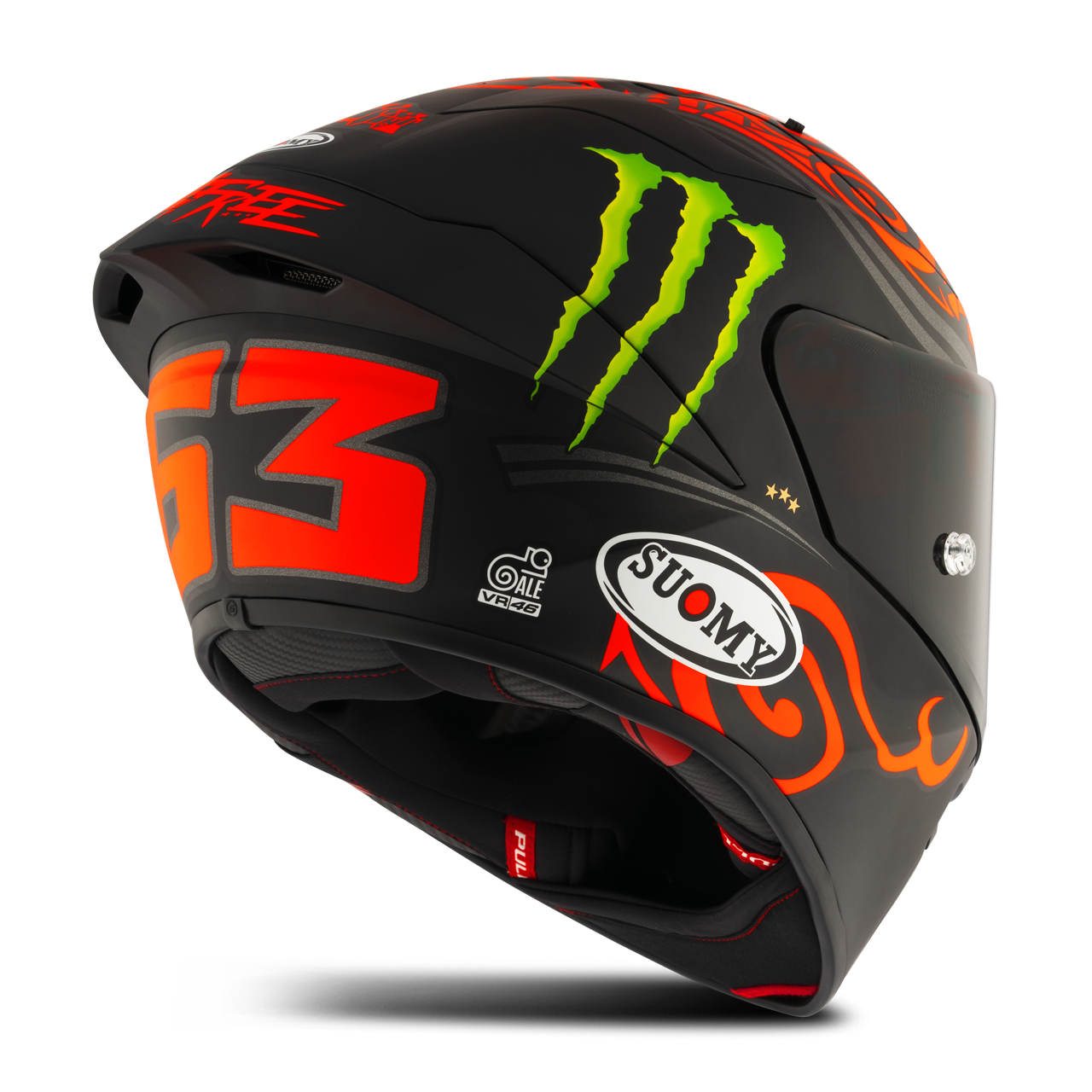 Suomy S1-XR GP Full Face Helmet Bagnaia Monster Repl.2024