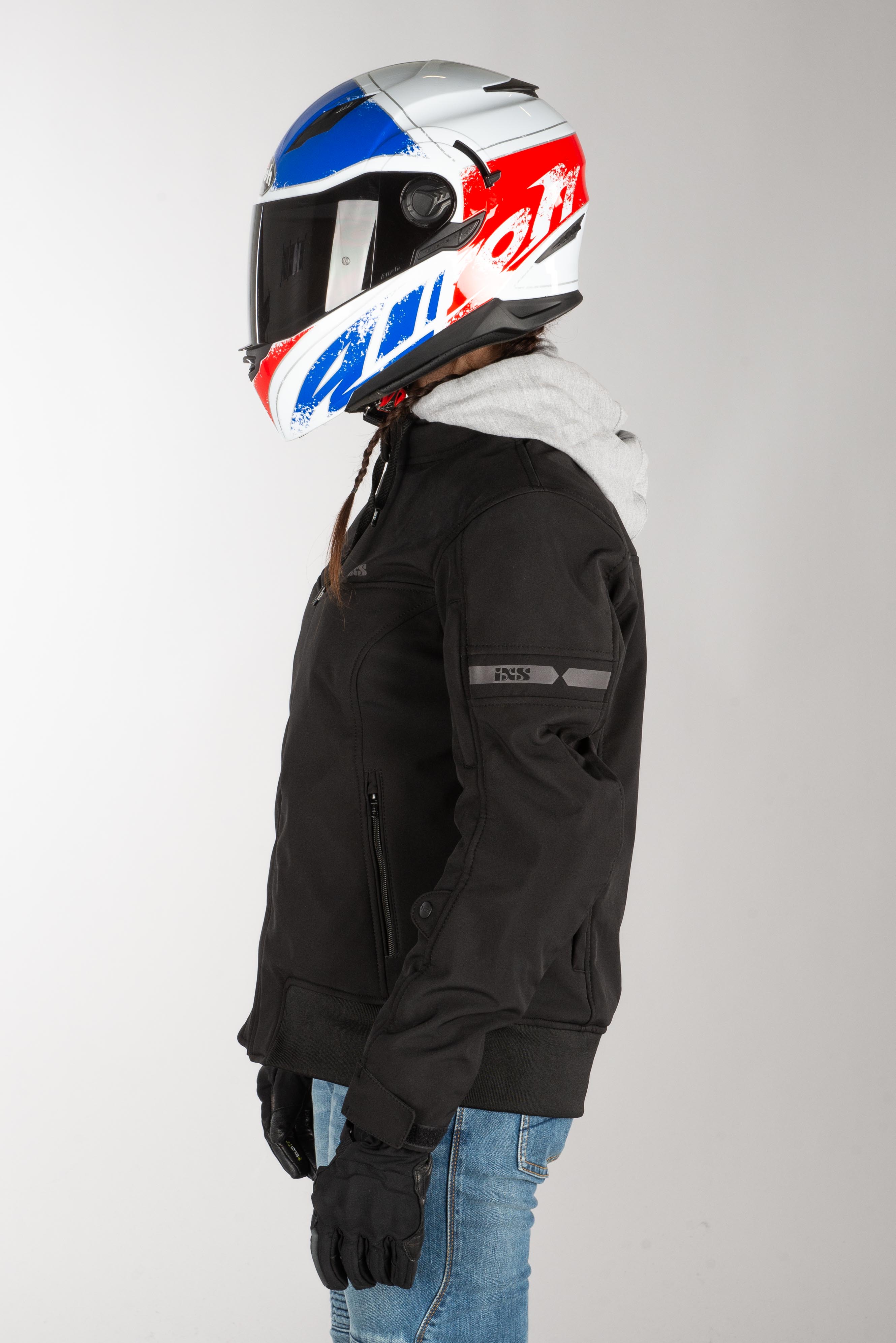 IXS Dam Classic SO Moto Jacka Svart IXS Dam Classic SO Moto Jacka Svart