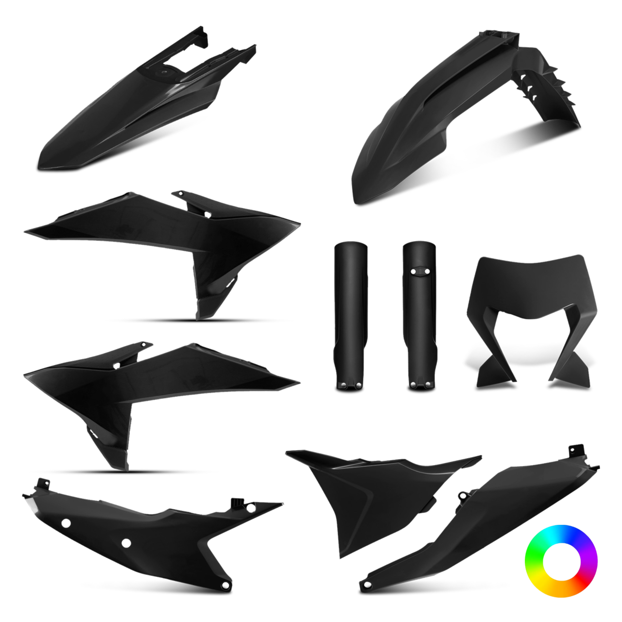 Plastic Set Polisport Enduro Volledig
