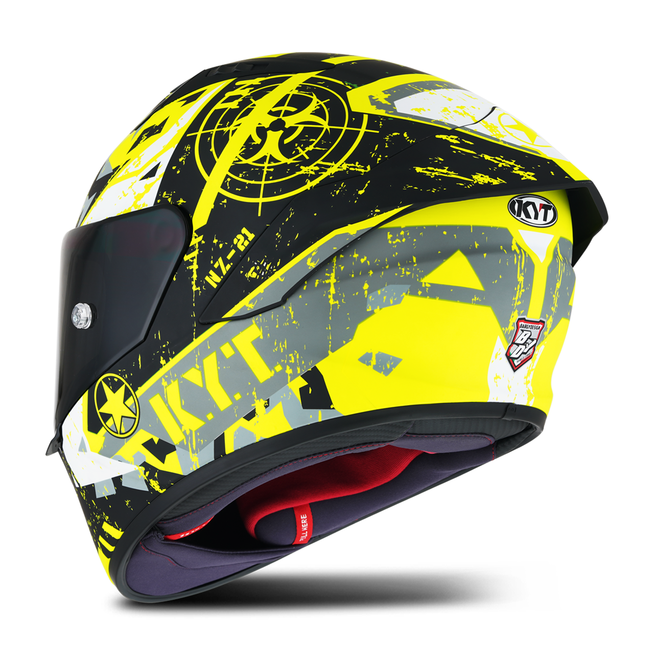 KYT NZ Race Blazing Full Face Helmet | 24MX