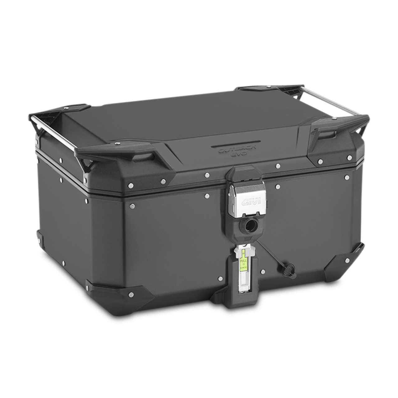 Top Case Givi Trekker Outback EVO Monokey Noir Aluminium 