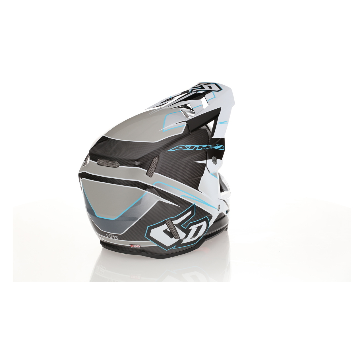 Casco MX 6D ATR-3 Reflex FIM