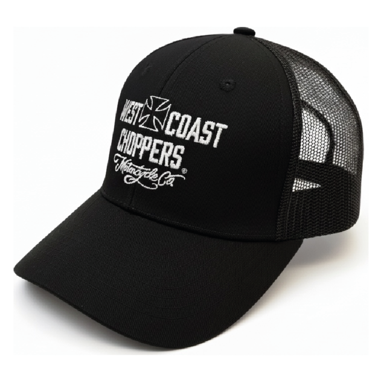 West Coast Choppers Motorcycle Co. 6 Panel Trucker Cap