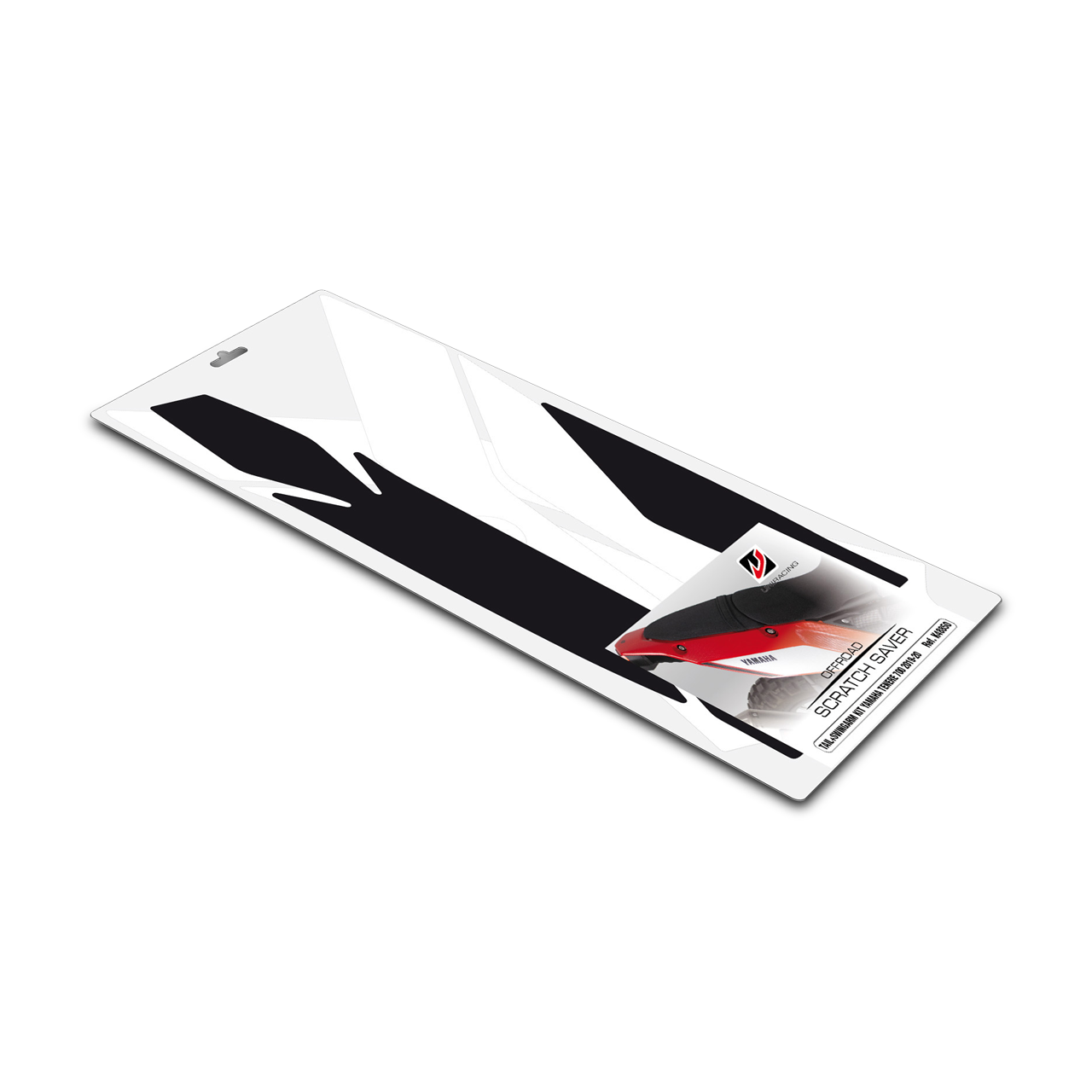 Uniracing Protection Decal Tail + Swingarm Kit Clear-Black
