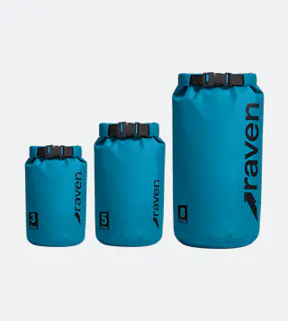 Sada Brašen Raven Dry Bag Blue 3, 5 & 8 L