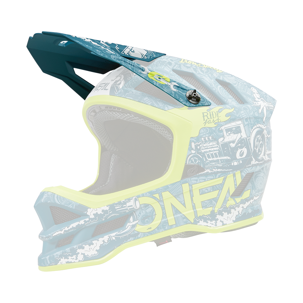 Visera de Casco Cross O'Neal Blade Polyacrylite HR