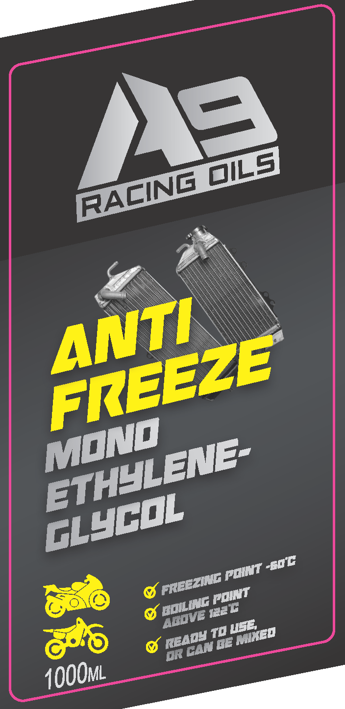 A9 Racing Anti Freeze 1L Coolant -60°C