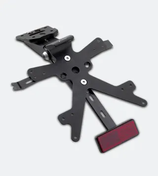 Kennzeichenhalter-Set Rizoma Fox Schwarz