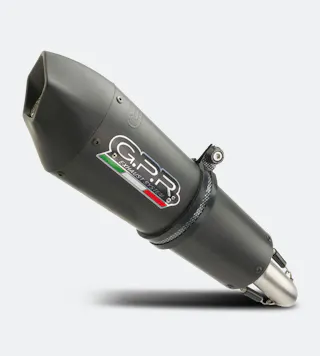 G.P.R. GP Evo4 Black Titanium Slip-On Titanium Matt Black