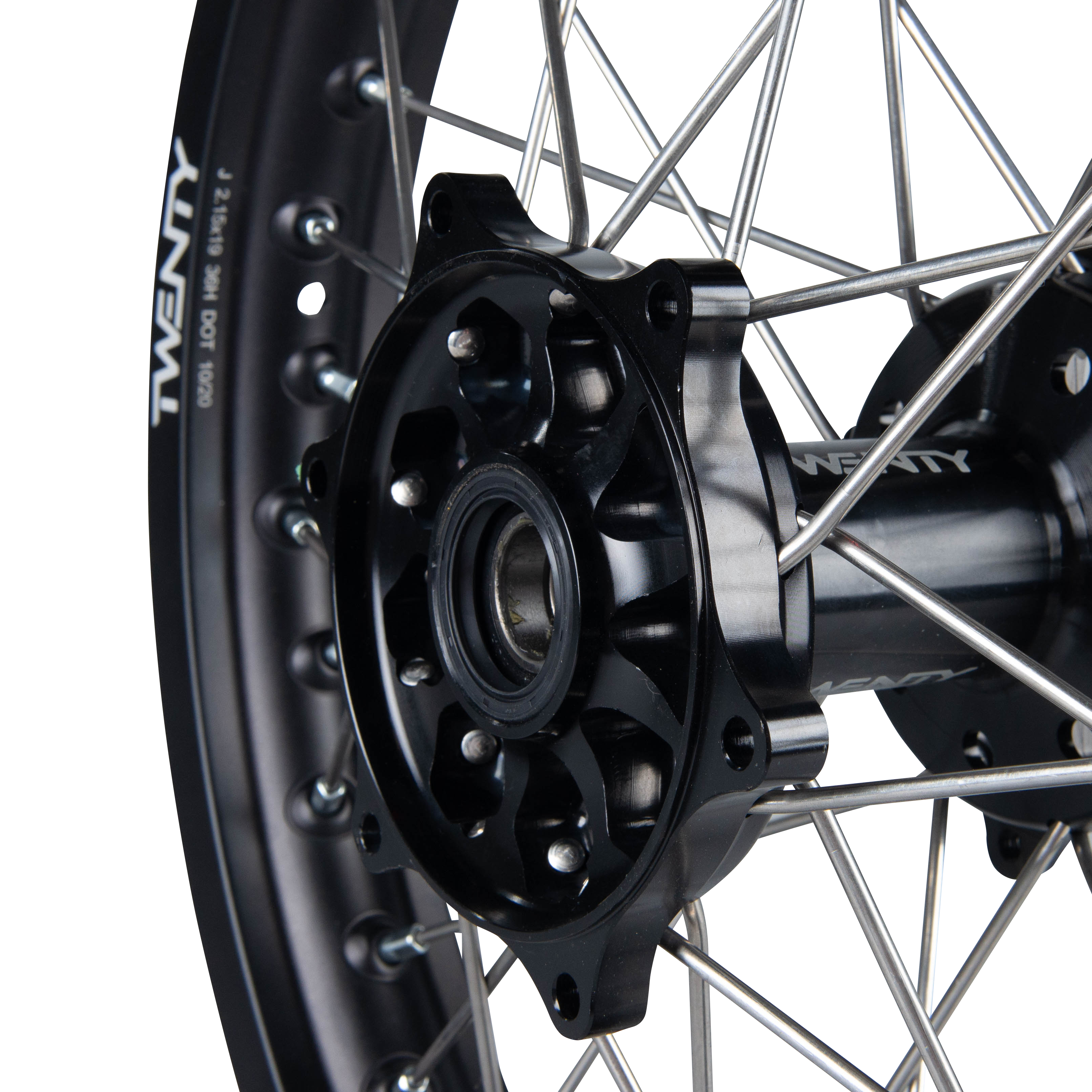 Twenty MX Rear Wheel Black-Black 19"