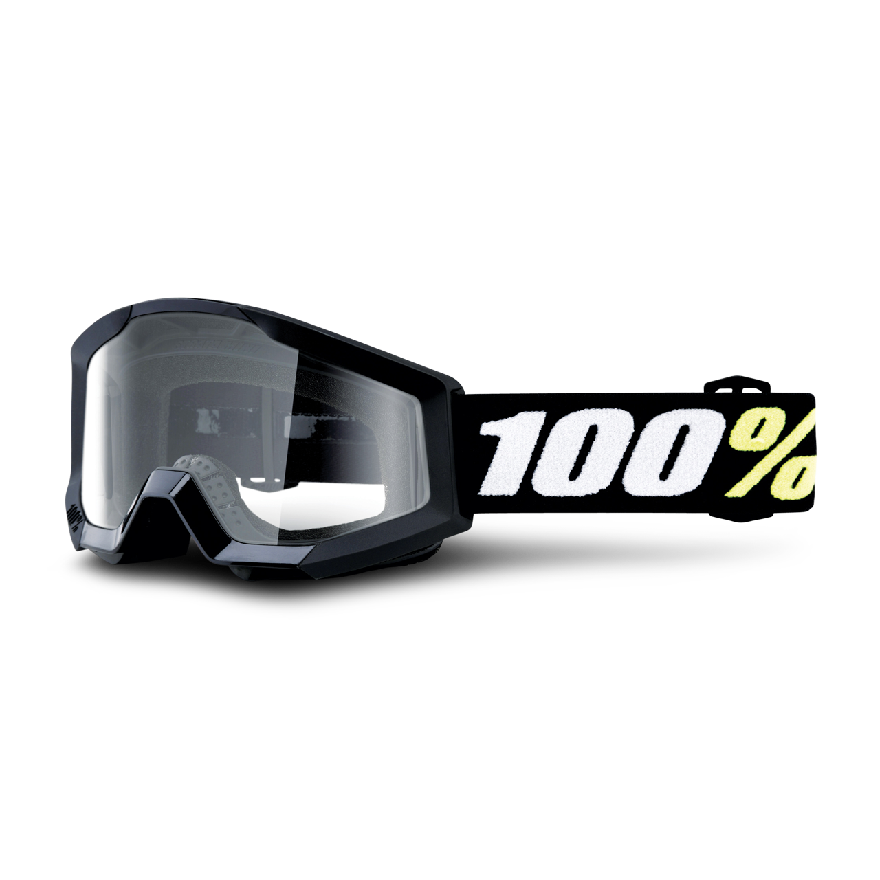 100 Strata Mini MX Goggles youth Black Clear Lens Now 45 Savings XLMOTO