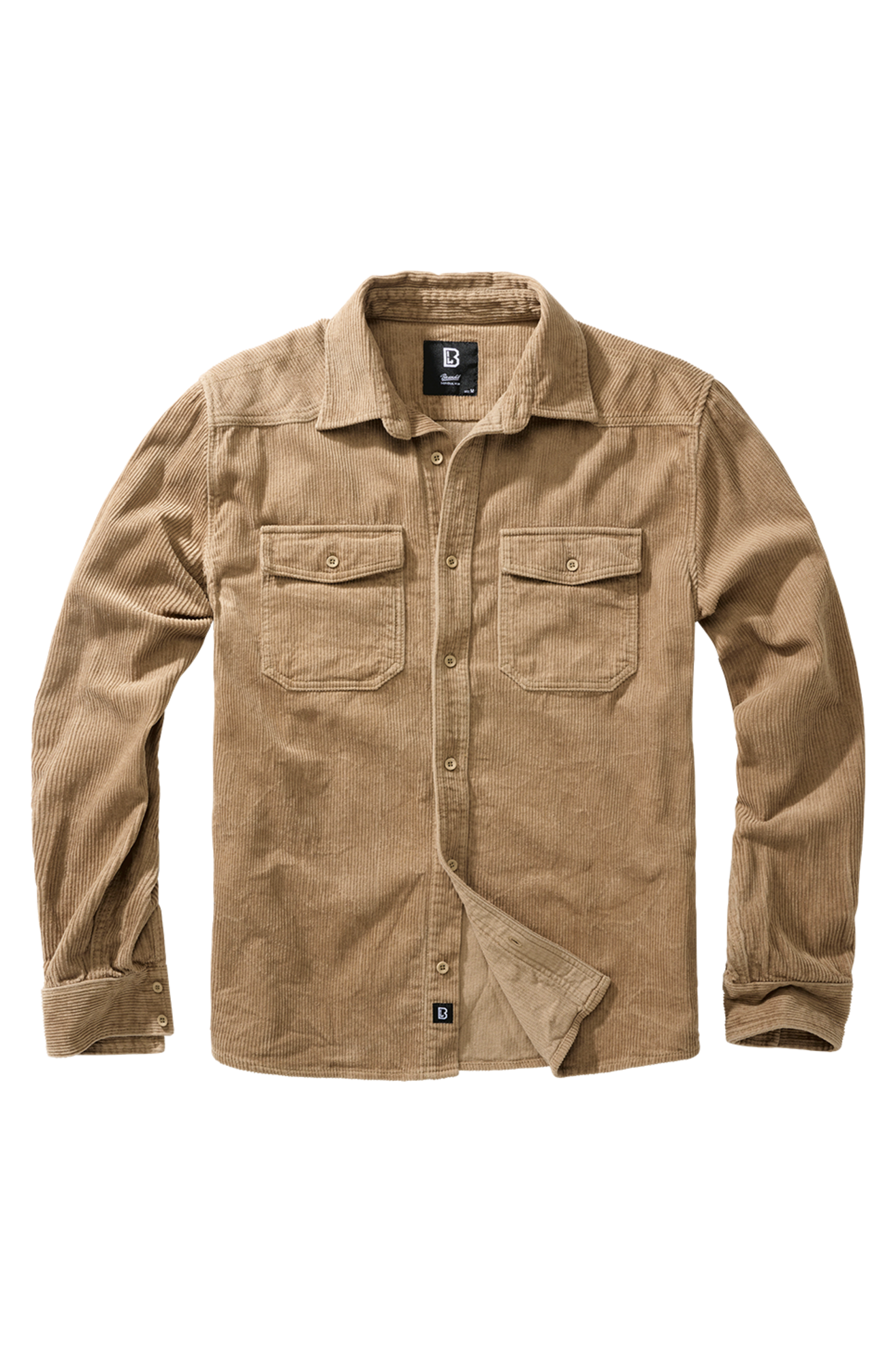 Shirt met Lange Mouwen Brandit Corduroy Classic