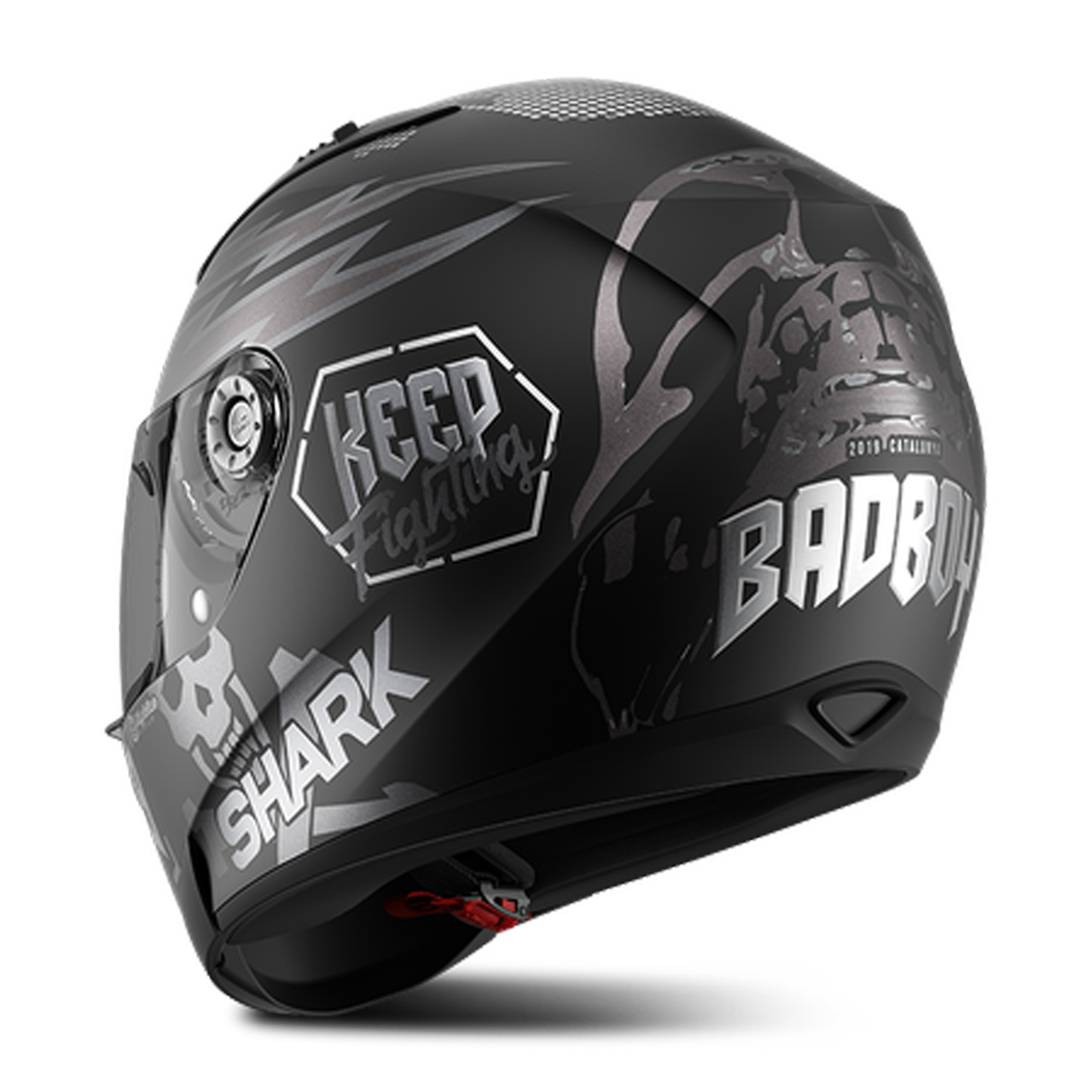 Cască Integrală Shark Ridill 1.2 Catalan Bad Boy Mat