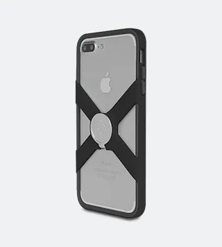 Telefoonhoes X-Guard iPhone 7 Plus / 8 Plus Zwart