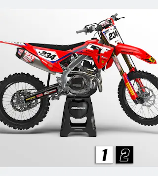 Sada Nálepiek 24MX Honda Dart