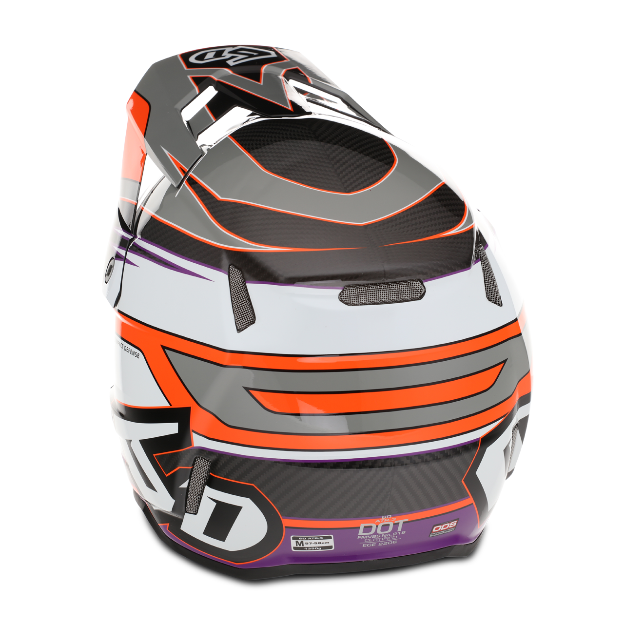 Čelada MX 6D ATR-3 Hyper