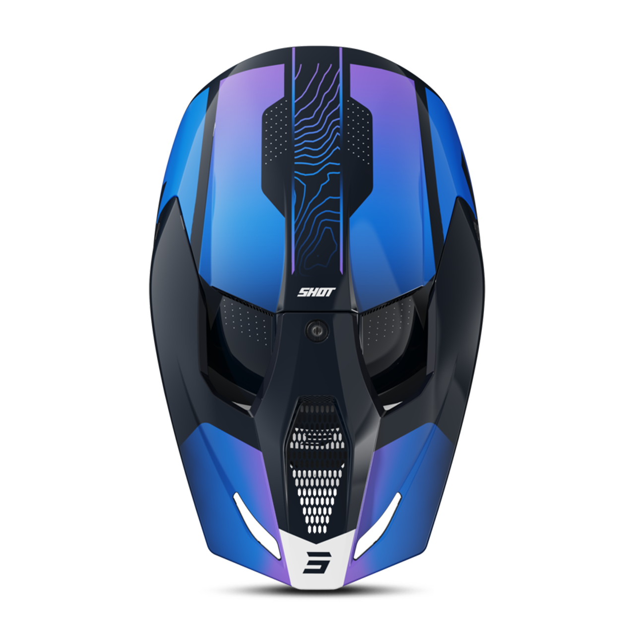 Casco de Cross Shot Furious Kid Apex