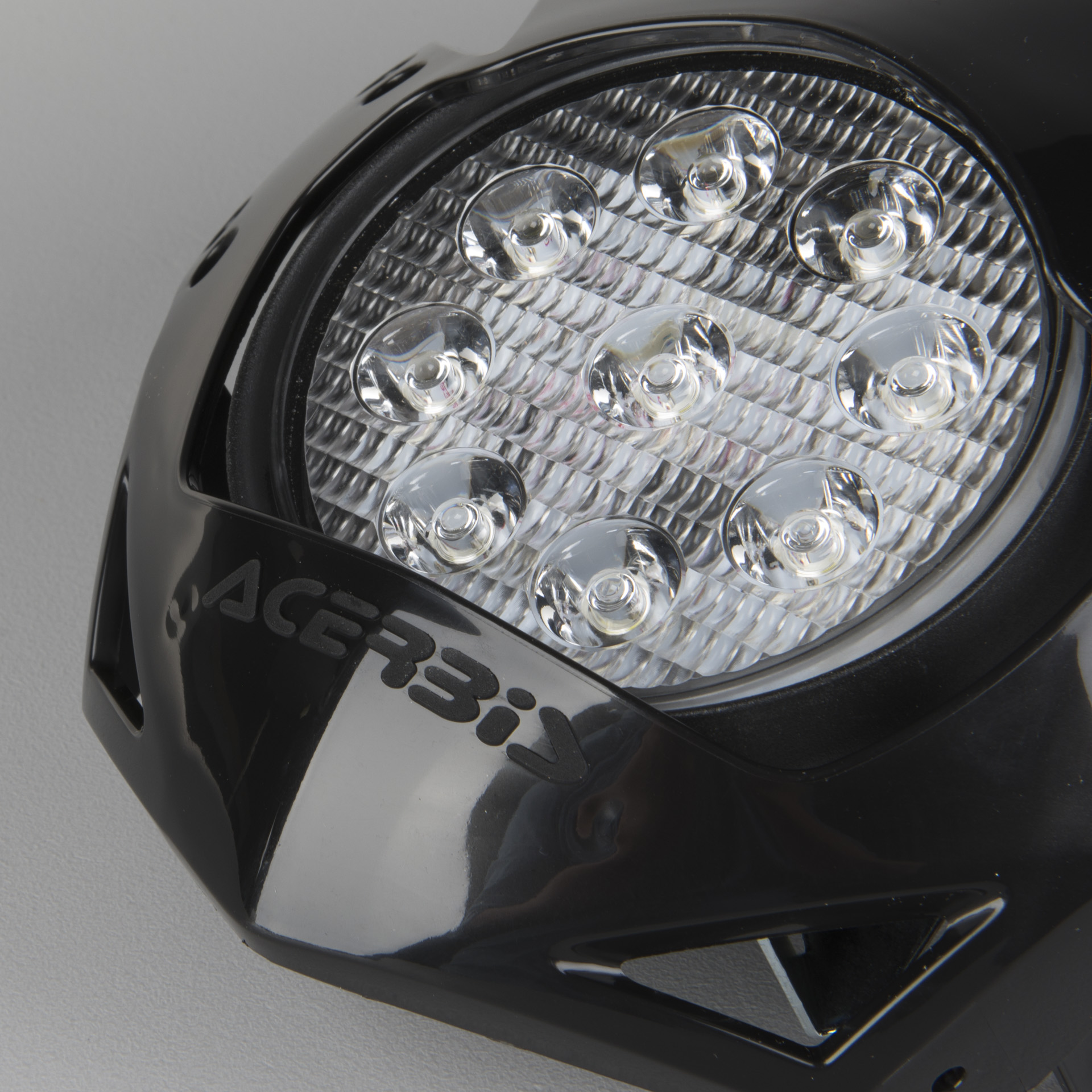 Acerbis LED Fulmine Front Lamp Black