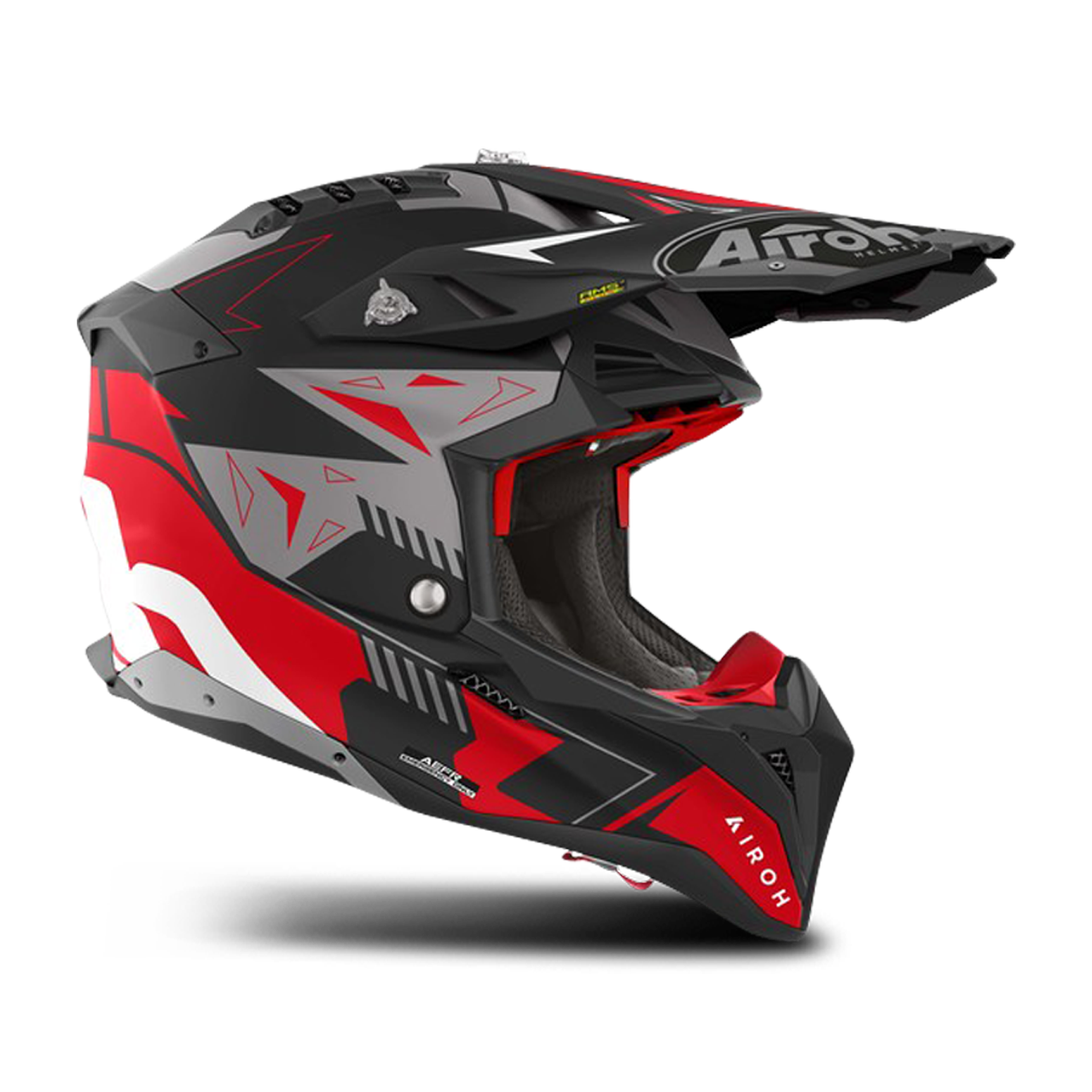 セキュリティ・セーフティ Airoh aviator3 AIROH Aviator 3 MX Helmet Spin | 24mx
