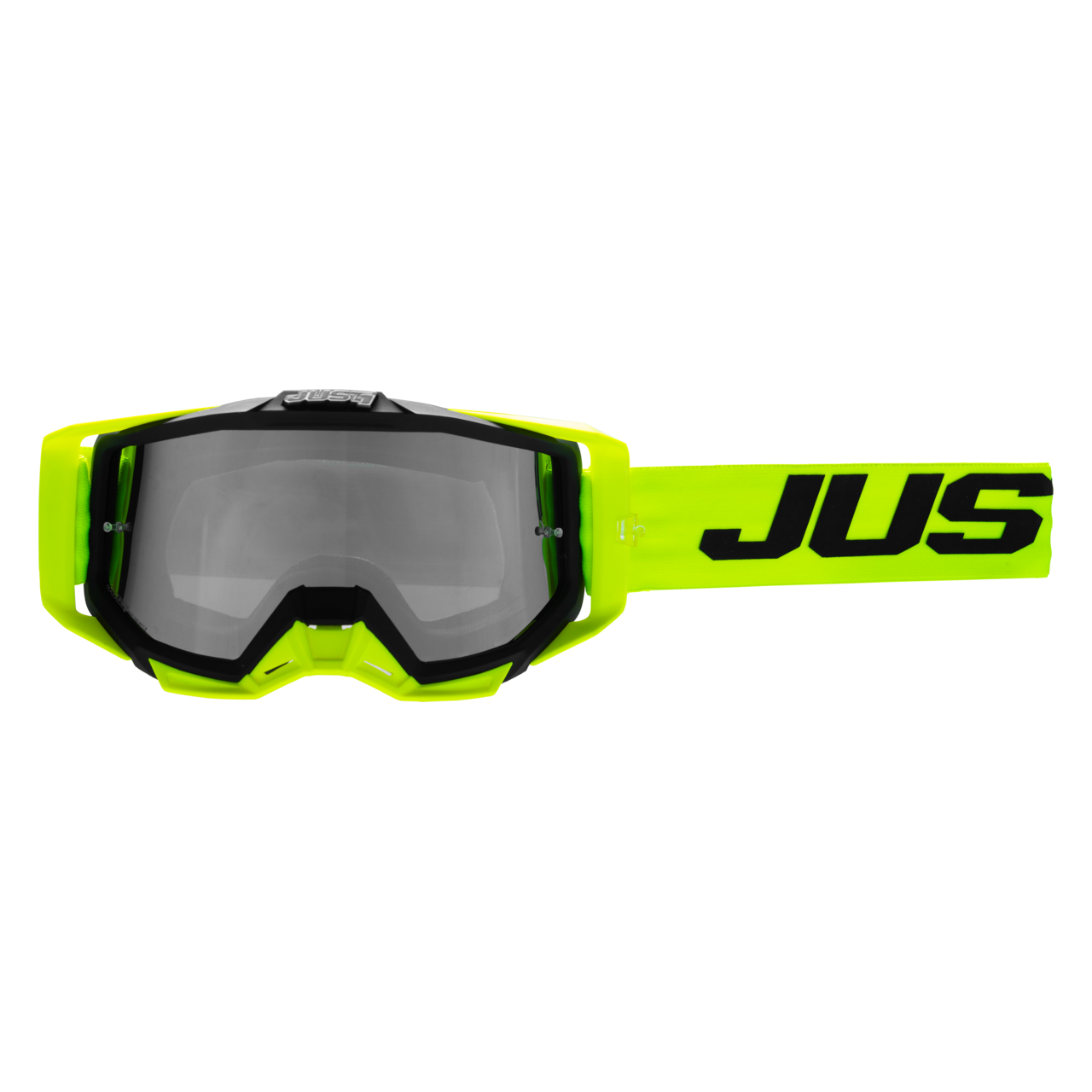 Just1 Iris 2.0 MX Goggles Logo Mirror Silver Lens
