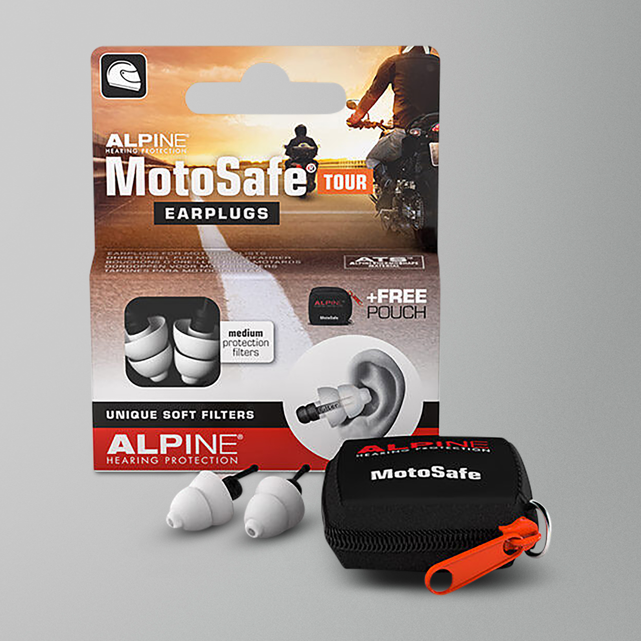 Alpine MotoSafe Tour Ear Plugs