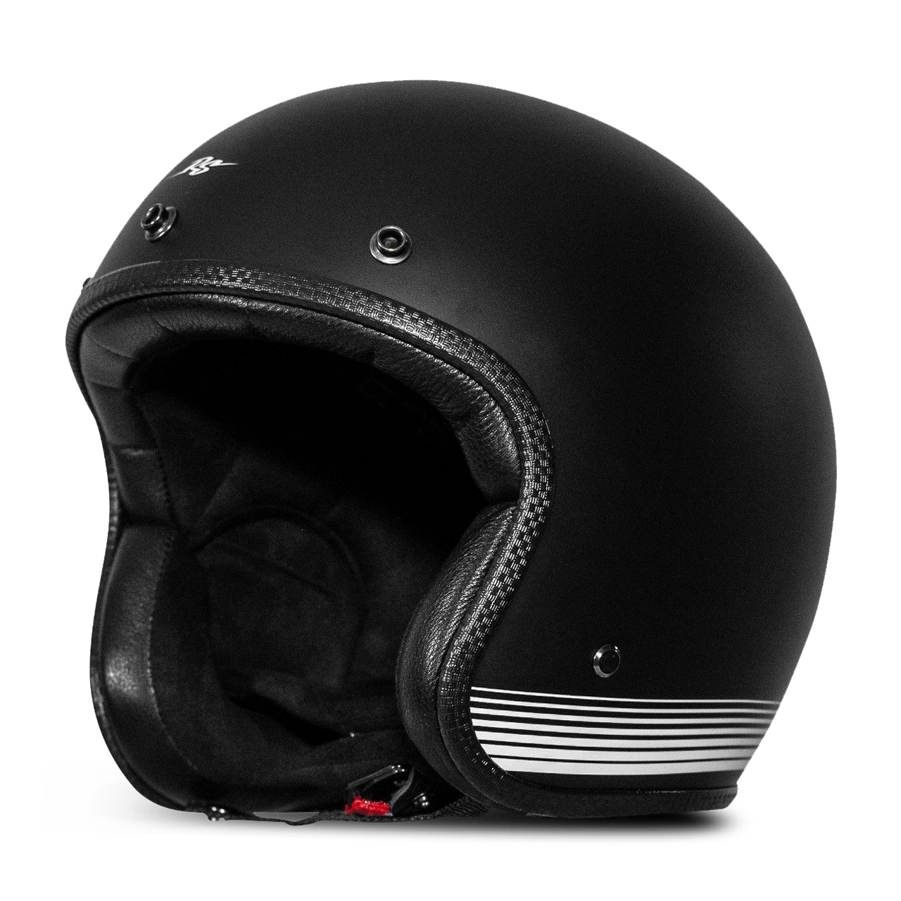 Rusty Stitches Fonzie Open Helmet