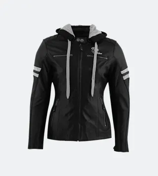 Motocyklová Bunda Rusty Stitches Joyce Hooded v2 Dámská